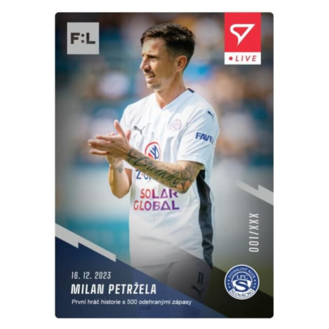 Fotbalová karta Fortuna Liga 23-24 L-22 Milan Petržela Sportzoo