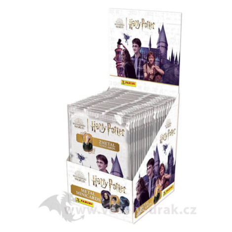 Harry Potter kovové minikarty - box Panini