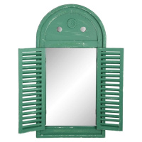 Venkovní zrcadlo s dřevěným rámem 39x75 cm – Esschert Design
