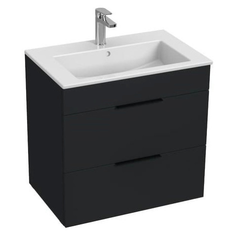 Jika Cube koupelnová skříňka s umyvadlem 65x43x62,2 cm antracit mat H4536021763521