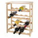 EDCO Stojan na víno dřevěný 16 lahvíED-231821