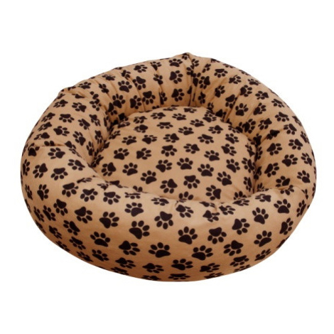 Purtex Pelíšek Lilly hnědo - černý 80x75 cm