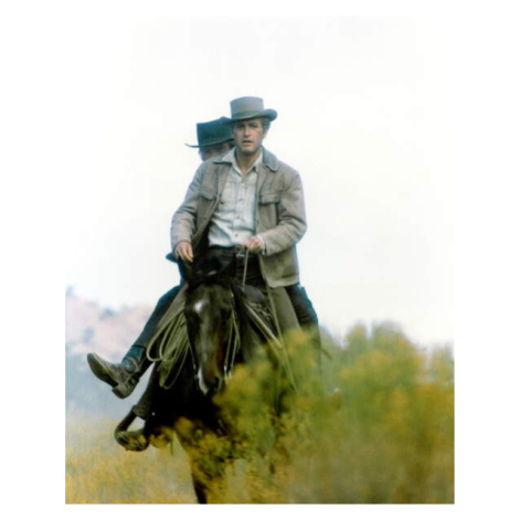 Umělecká fotografie Butch Cassidy And The Sundance Kid By George Roy Hill, 1969, (30 x 40 cm)