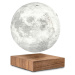 Stolní levitující lampa ve tvaru Měsíce Gingko Moon Walnut