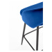 HALMAR Barová židle Ivy6 tmavě modrá