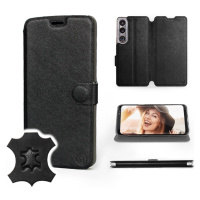 Pouzdro Mobiwear pro Sony Xperia 1 VI Black Leather