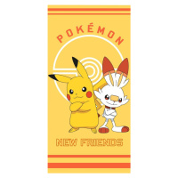 Dětská osuška Pokémon Pikachu a Scorbunny