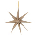 Broste Vánoční hvězna na zavěšení P.50 cm přírodní hnědá