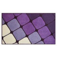 GRUND SHANGA - Koupelnová předložka fialová Rozměr: 70x120 cm