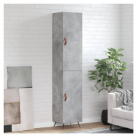 vidaXL Skříň highboard betonově šedá 34,5x34x180 cm kompozitní dřevo