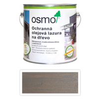 OSMO Ochranná olejová lazura Efekt 2.5 l Grafit stříbrný 1142