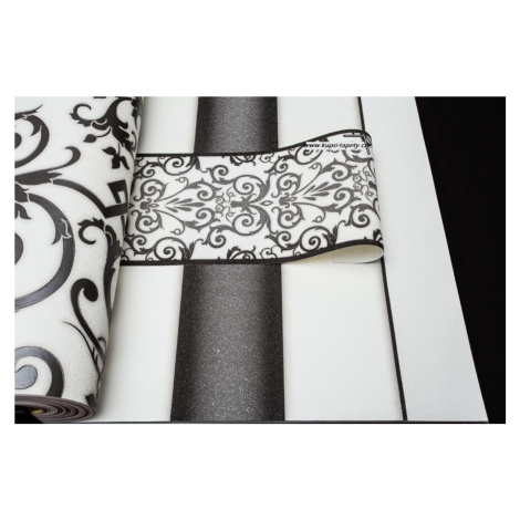 KT2-74539 Luxusní omyvatelná vliesová bordura na zeď Versace, velikost 17,5 cm x 5 m AS-Création