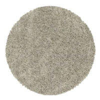 Kusový koberec Sydney Shaggy 3000 natur kruh