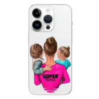 iSaprio Super Mama pro Boy and Girl pro iPhone 15 Pro