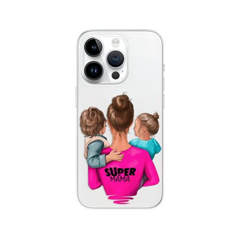 iSaprio Super Mama pro Boy and Girl pro iPhone 15 Pro