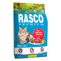 Rasco Premium Cat Sterilized, Beef Cranberries, Nasturtium 2kg