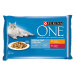 PURINA ONE výhodné balení 8 x 85 g - Sterilcat kuřecí a hovězí