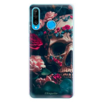 iSaprio Skull in Roses pro Huawei P30 Lite