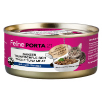 Feline Porta 21 krmivo pro kočky 6 x 156 g - Tuňák s krevetami