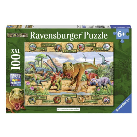 Puzzle Dinosauři/100 dílků RAVENSBURGER