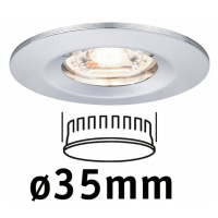 PAULMANN LED vestavné svítidlo Nova mini nevýklopné IP44 1x4W 2700K chrom 230V 943.02