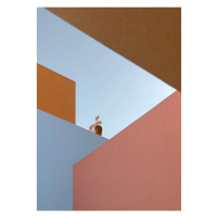 Paper Collective designové moderní obrazy Angular Afternoon (100 x 140 cm)