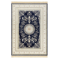Nouristan - Hanse Home koberce Kusový koberec Naveh 104371 Dark-blue Rozměry koberců: 95x140