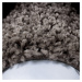 Ayyildiz koberce Kusový koberec Life Shaggy 1503 taupe kruh  - 160x160 (průměr) kruh cm