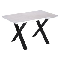 Stůl X 210 Bílý Lesk