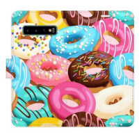 iSaprio flip pouzdro Donuts Pattern 02 pro Samsung Galaxy S10