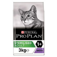 Pro Plan Cat Sterilised Renal Plus granule pro kastrované kočky s krůtou 3 kg