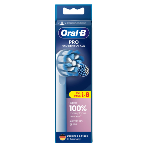 Oral-B Pro Sensitive Clean kartáčkové hlavy 8 ks
