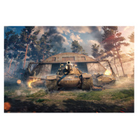 Plakát, Obraz - World of Tanks - Back In Action, 91.5 × 61 cm