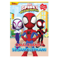 Spidey a jeho úžasní přátelé - Omalovánky se samolepkami EGMONT