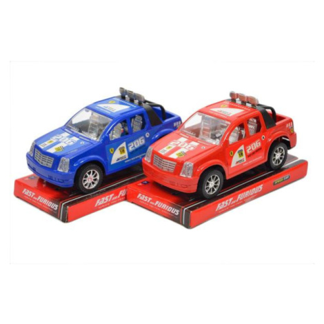 Auto Pick-up na setrvačník - červená Toys Group