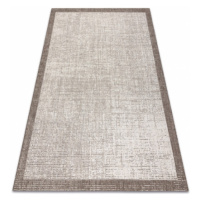 Koberec SIZAL FLOORLUX 20401 Ramka šampan/taupe