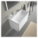 DURAVIT DuraSquare Umyvadlo 800x470 mm, bez přepadu, s otvorem pro baterii, DuraCeram, bílá 2353