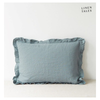 Lněný povlak na polštář 40x60 cm Blue Fog – Linen Tales