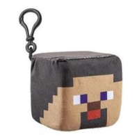 Plyšák s klipem Minecraft - Steve (hlava), 8 cm