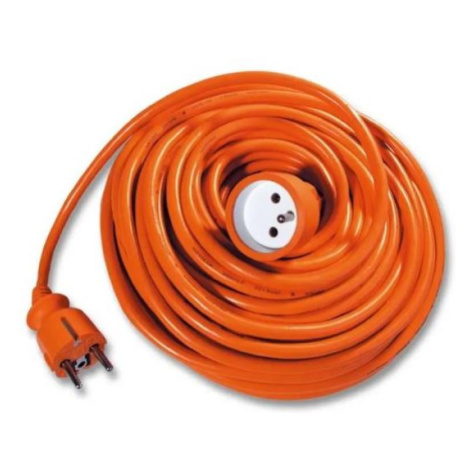 Prodlužovací kabel 20 m oranžová Donoci