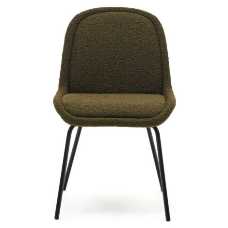 Zelené jídelní židle v sadě 4 ks Aimin – Kave Home