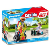 Playmobil 71257 Starter Pack Záchranář se Segwayem