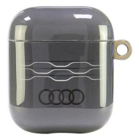 Pouzdro Audi IML Geometric Pattern AirPods cover gray AU-IMLAP-A6/D3-GY (AU-IMLAP-A6/D3-GY)