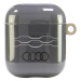 Pouzdro Audi IML Geometric Pattern AirPods cover gray AU-IMLAP-A6/D3-GY (AU-IMLAP-A6/D3-GY)