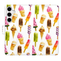 iSaprio flip pouzdro Ice Cream Pattern pro Samsung Galaxy S24+