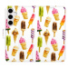 iSaprio flip pouzdro Ice Cream Pattern pro Samsung Galaxy S24+