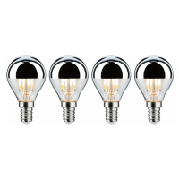 PAULMANN Modern Classic Edition set LED kapka zrcadlový svrchlík E14 230V 4x4,8W 2700K stmívatel