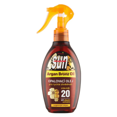 Sun Vital Olej na opalování s arganovým olejem SPF20 200 ml