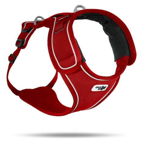 Curli Postroj pro psy Belka Red S, 15-25 kg