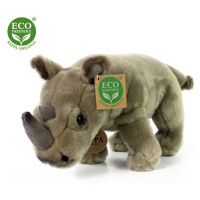 RAPPA - Plyšový nosorožec stojící 23 cm ECO-FRIENDLY